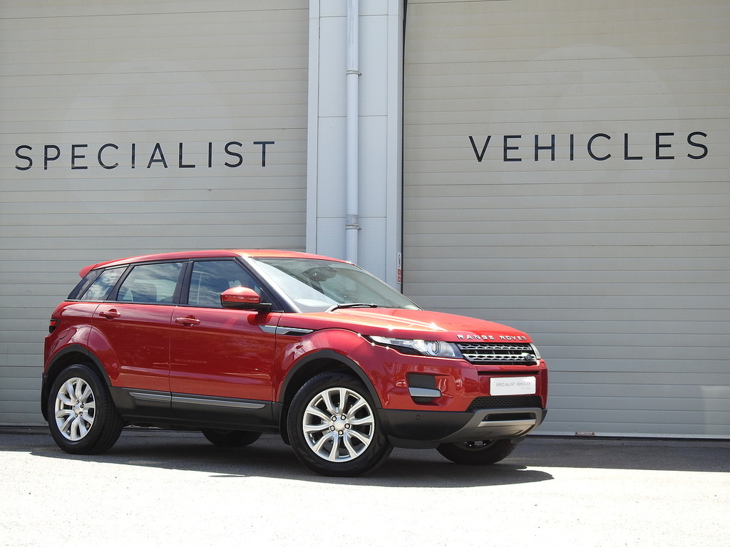 Land Rover Range Rover Evoque Sd4 Pure Tech WJ64JZE Red #2