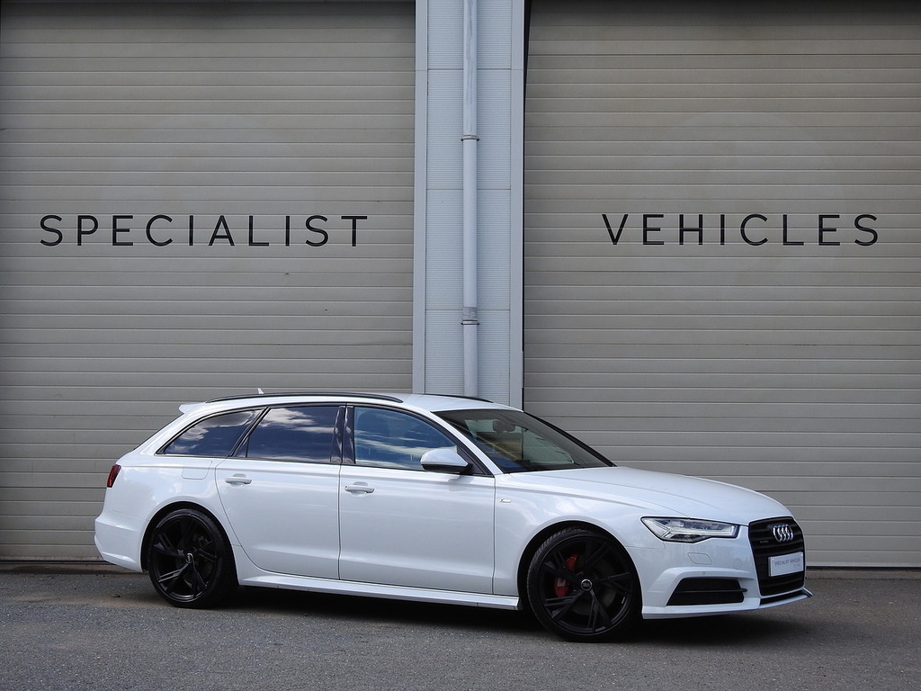 Audi A6 Avant Bitdi V6 Black Edition White