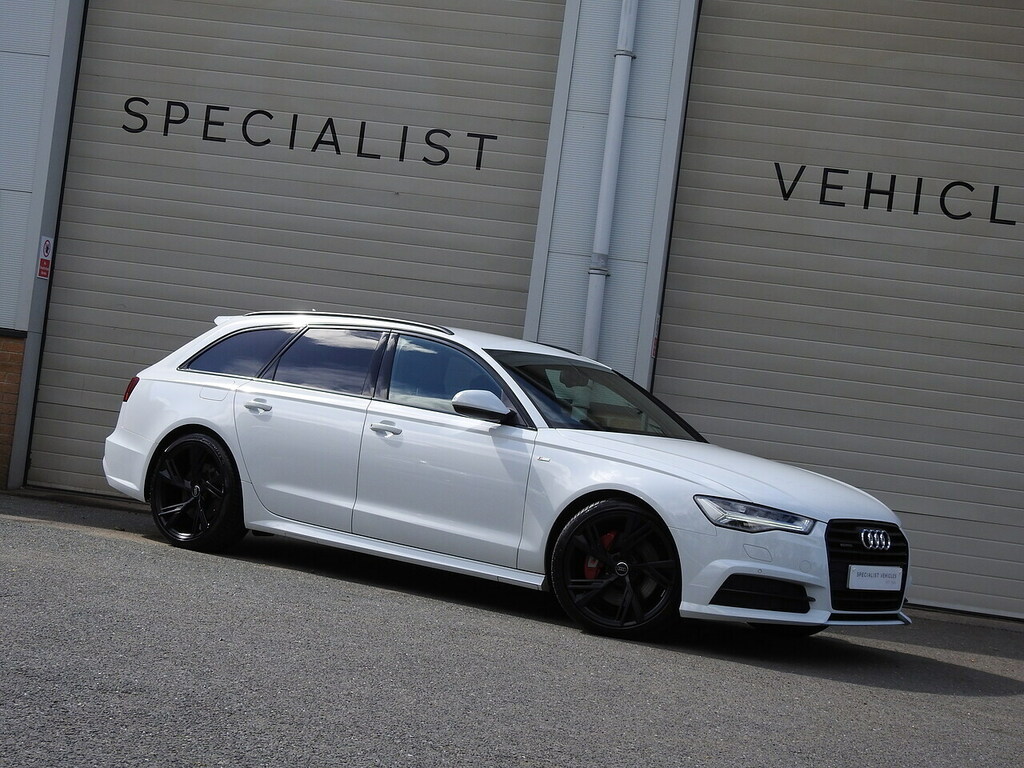 Audi A6 Avant Bitdi V6 Black Edition White #2