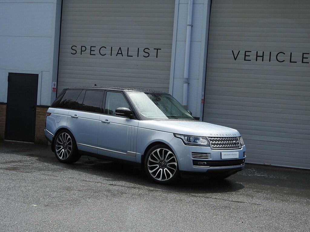 Land Rover Range Rover Td V6 WX65SVS Silver #4