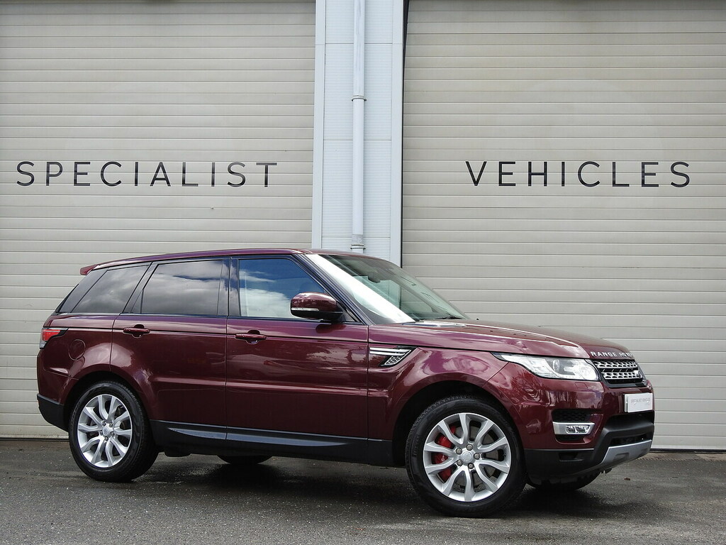 Land Rover Range Rover Sport Sd V6 Hse Red