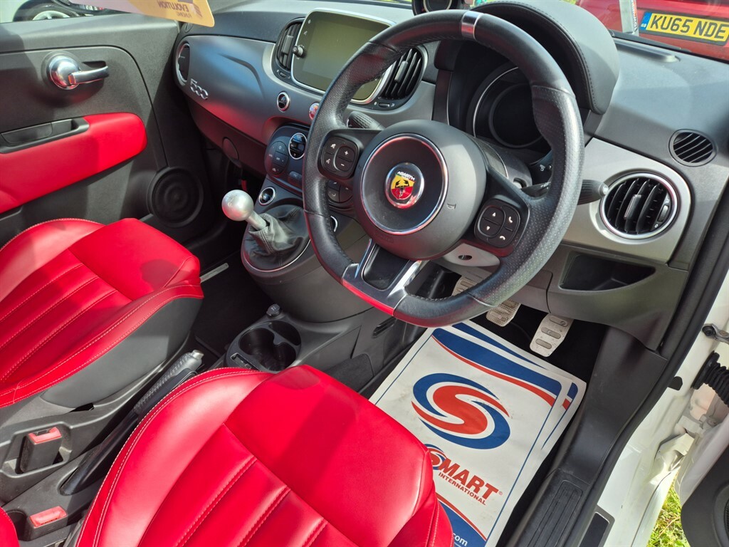 Abarth 595 Turismo, Motorhome Tow Car Electronic Braked A-fr White #5
