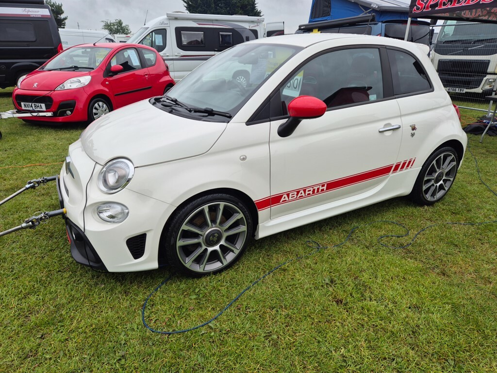 Abarth 595 Turismo, Motorhome Tow Car Electronic Braked A-fr White #3