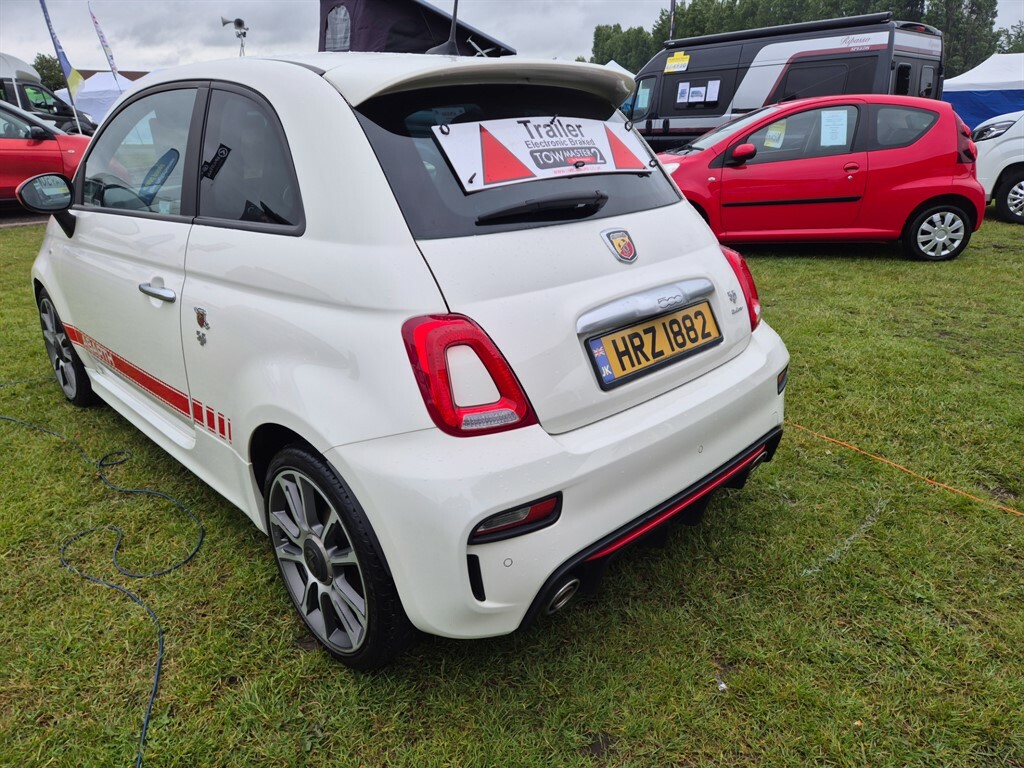 Abarth 595 Turismo, Motorhome Tow Car Electronic Braked A-fr White #4