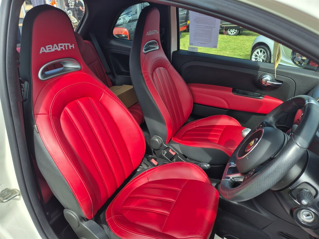 Abarth 595 Turismo, Motorhome Tow Car Electronic Braked A-fr White #6