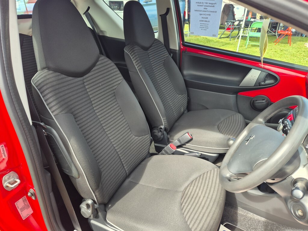 Peugeot 107 Active, Motorhome Tow Car Braked A Frame Red #4