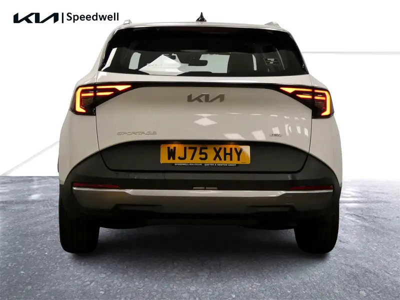 Kia Sportage 1.6 H T-gdi Pure Euro 6 Ss WJ75XHY White #5