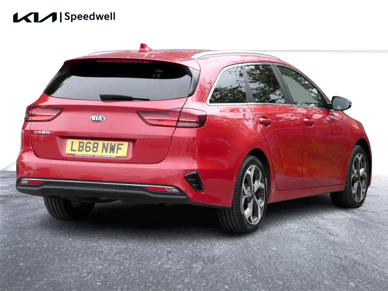 Kia Ceed 1.6 Crdi 3 Sportswagon Euro 6 Ss LB68NWF Red #4