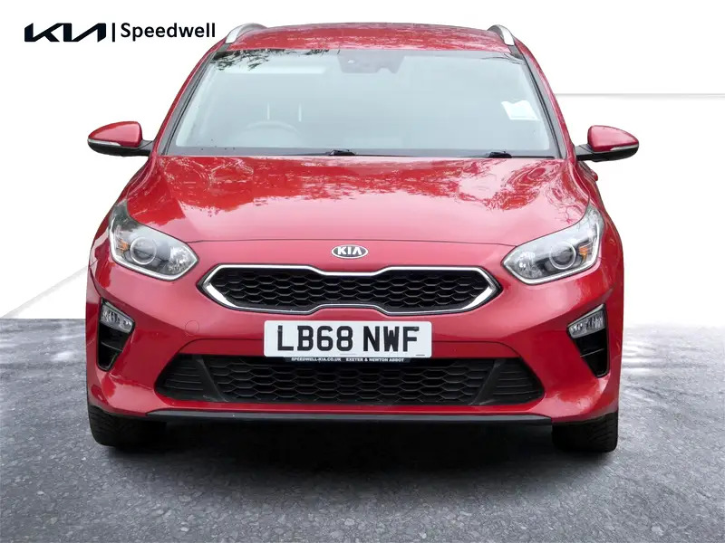 Kia Ceed 1.6 Crdi 3 Sportswagon Euro 6 Ss LB68NWF Red #2