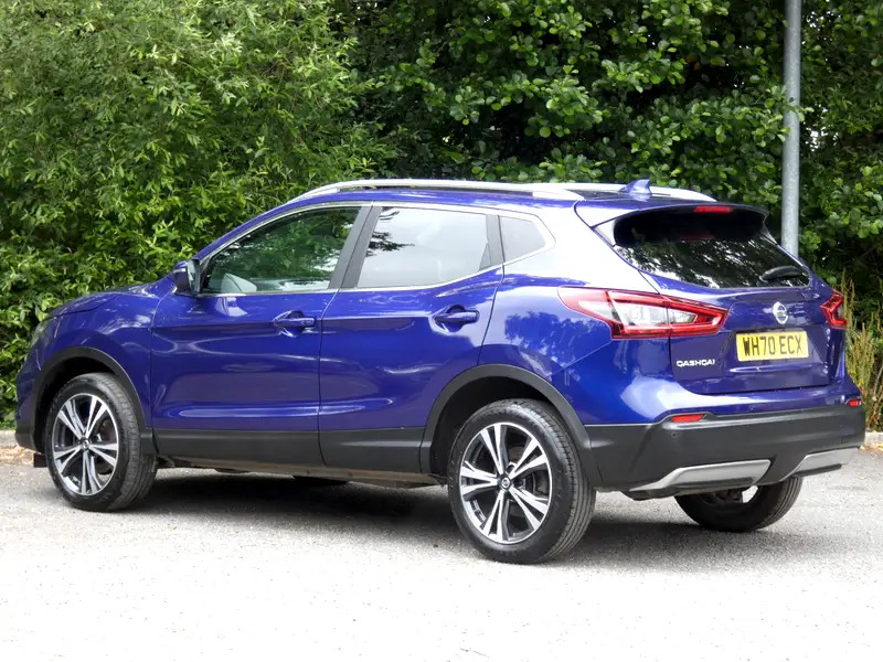 Nissan Qashqai 1.3 Dig-t N-connecta Euro 6 Ss WH70ECX Blue #2