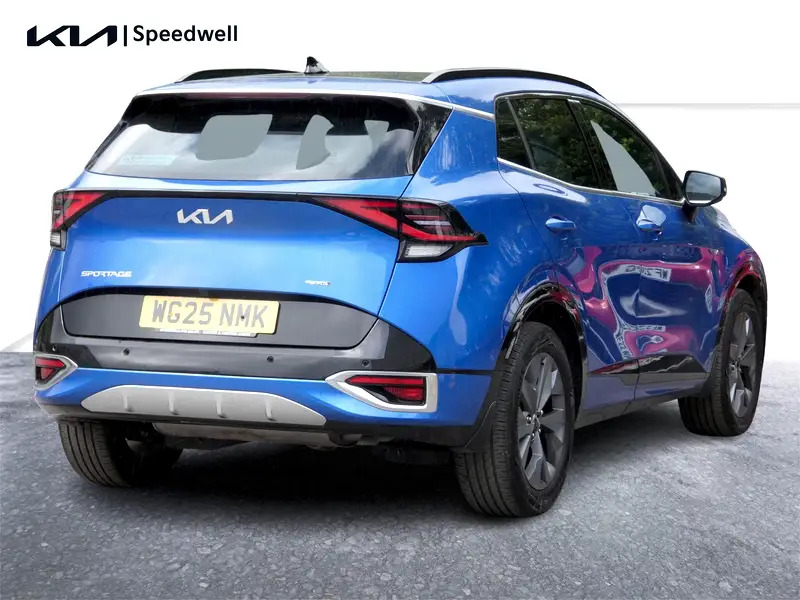 Kia Sportage 1.6 H T-gdi Gt-line S Euro 6 Ss WG25NMK Blue #4