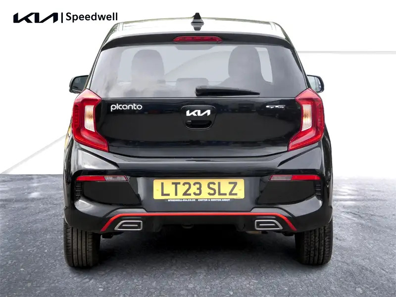 Kia Picanto 1.0 Dpi Gt-line Amt Euro 6 Ss LT23SLZ Black #5