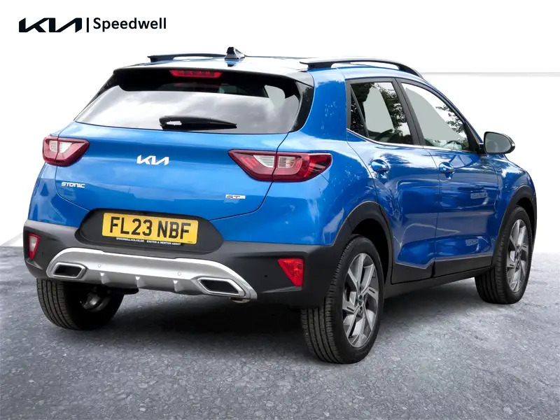 Kia Stonic 1.0 T-gdi Mhev Gt-line Dct Euro 6 Ss Blue #4