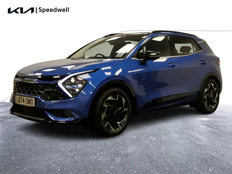 Kia Sportage 1.6 T-gdi Mhev Gt-line S Dct Euro 6 Ss LB74OWO Blue #3