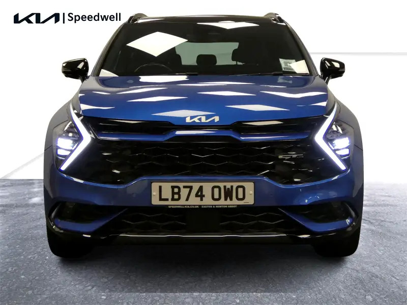 Kia Sportage 1.6 T-gdi Mhev Gt-line S Dct Euro 6 Ss LB74OWO Blue
