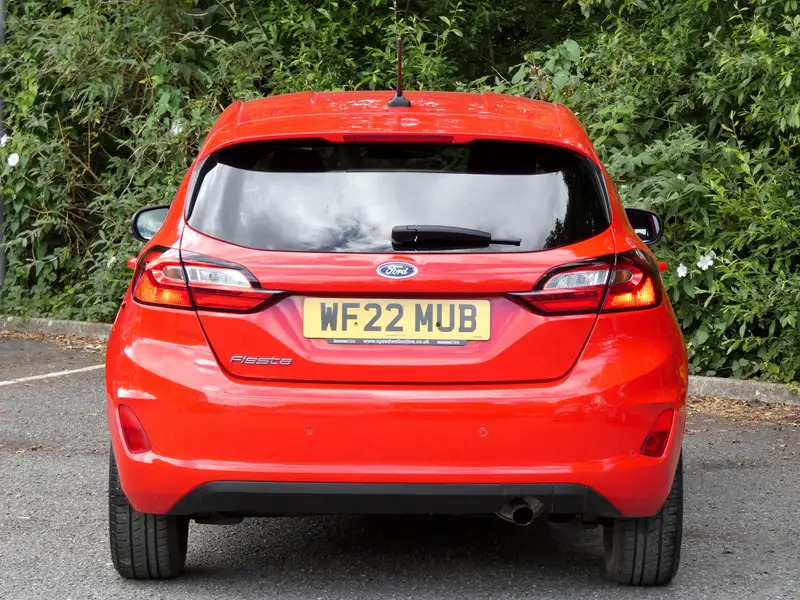 Ford Fiesta 1.0T Ecoboost Titanium Euro 6 Ss WF22MUB Red #2