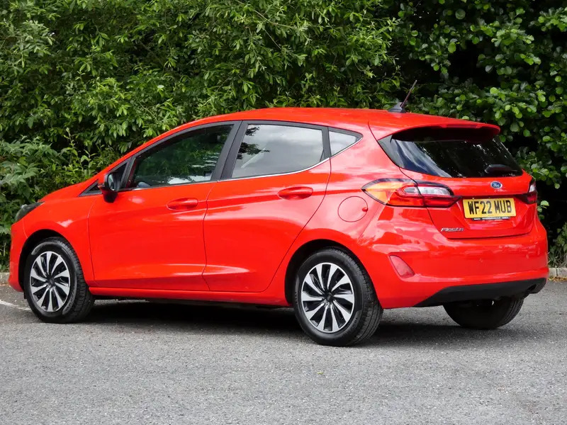 Ford Fiesta 1.0T Ecoboost Titanium Euro 6 Ss WF22MUB Red #3