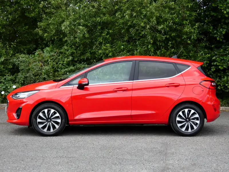 Ford Fiesta 1.0T Ecoboost Titanium Euro 6 Ss WF22MUB Red #4