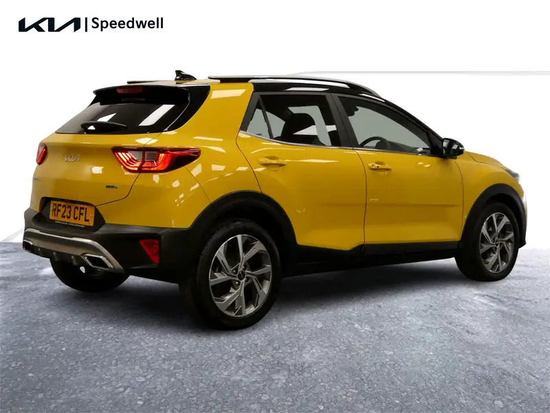Kia Stonic 1.0 T-gdi Mhev Gt-line S Dct Euro 6 Ss RF23CFL Yellow #4