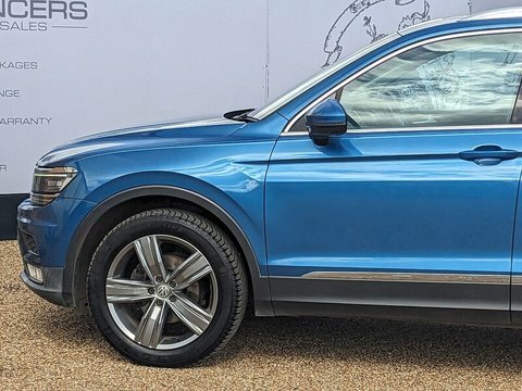 Volkswagen Tiguan Sel Tdi Bmt PG66BYF Blue #4