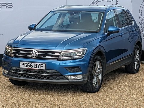 Volkswagen Tiguan Sel Tdi Bmt PG66BYF Blue #3