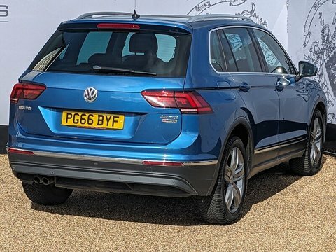 Volkswagen Tiguan Sel Tdi Bmt PG66BYF Blue #6