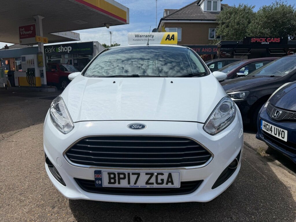 Ford Fiesta 1.25 Zetec Euro 6 BP17ZGA White #2