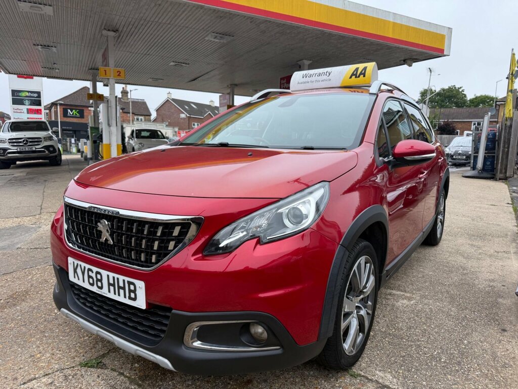 Peugeot 2008 1.5 Bluehdi Allure Euro 6 Ss KY68HHB Red #2