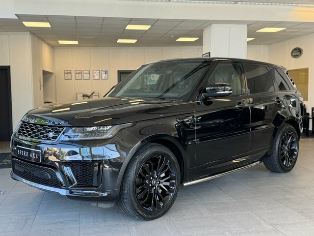 Land Rover Range Rover Sport D250 Mhev Hse Silver YO71CTE Black #5