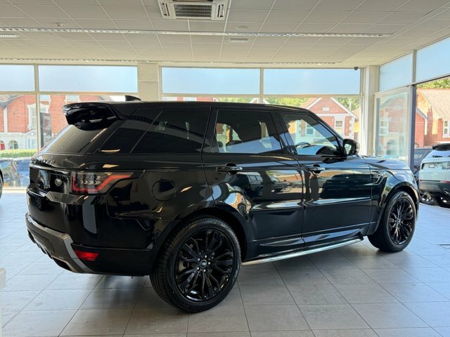 Land Rover Range Rover Sport D250 Mhev Hse Silver YO71CTE Black #2