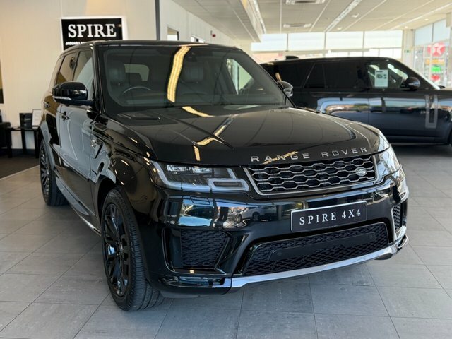 Land Rover Range Rover Sport D250 Mhev Hse Silver YO71CTE Black