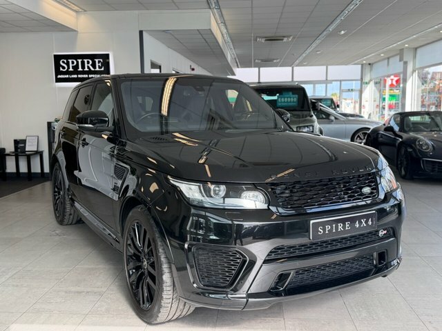 Land Rover Range Rover Sport V8 Svr Suv Black