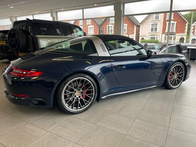 Porsche 911 991 4S Targa Blue #4