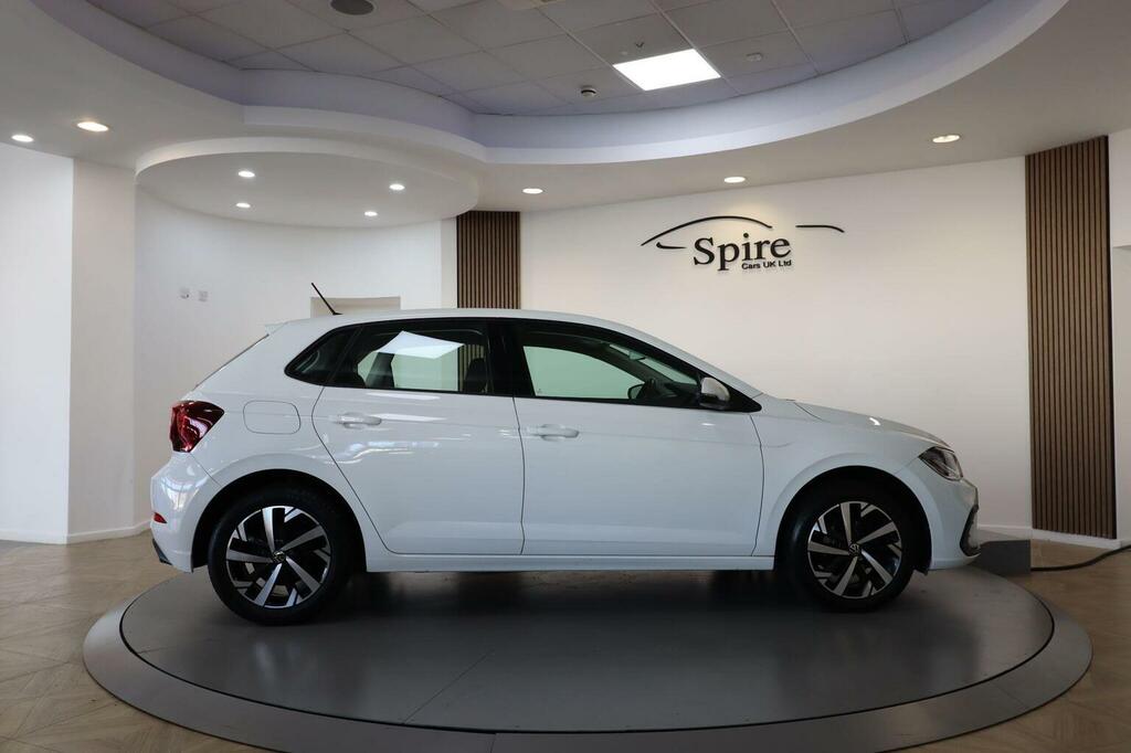 Volkswagen Polo Hatchback 1.0 Tsi Life Dsg Euro 6 Ss 2022 GL22ONW White #4