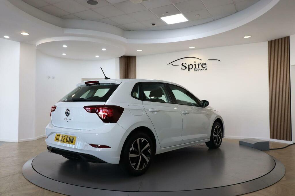 Volkswagen Polo Hatchback 1.0 Tsi Life Dsg Euro 6 Ss 2022 GL22ONW White #5