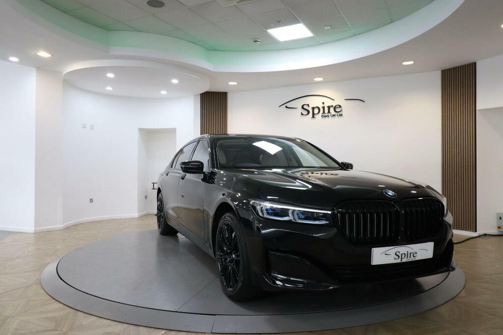BMW 7 Series Saloon 3.0 745Le 12Kwh Xdrive Euro 6 Ss YH71LYG Black #3