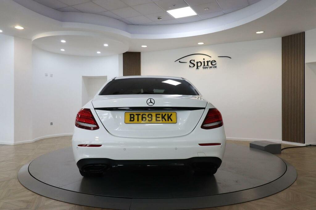 Mercedes-Benz E Class Saloon 2.0 E220d Amg Line Night Edition Premium BT69EKK White #6