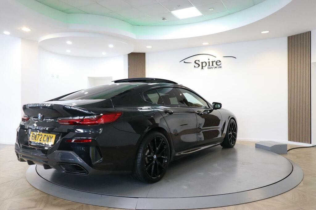 BMW 8 Series Gran Coupe Saloon 3.0 840I M Sport Steptronic Euro 6 Ss EN72CWY Black #5