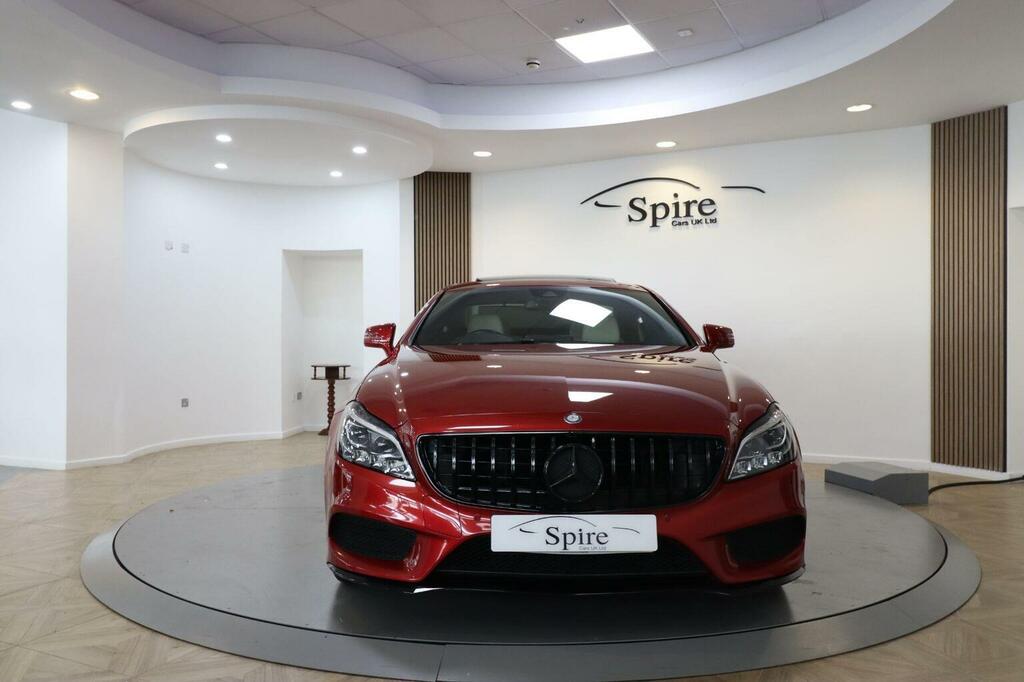 Mercedes-Benz CLS 3.0 Cls350d V6 Amg Line Premium Coupe G-tronic Red #2