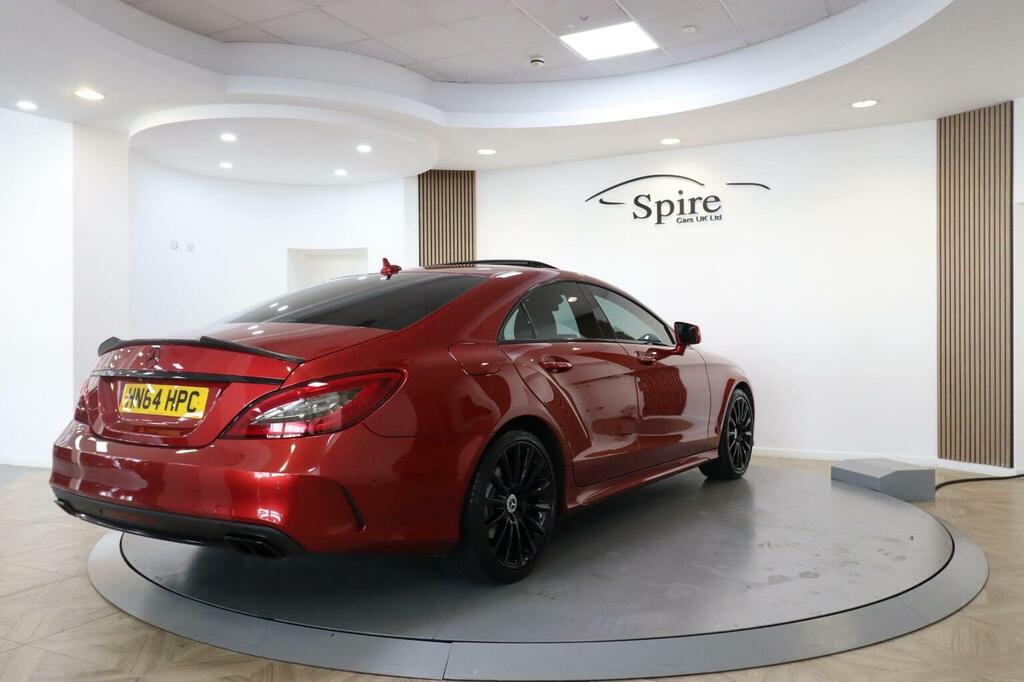 Mercedes-Benz CLS 3.0 Cls350d V6 Amg Line Premium Coupe G-tronic Red #5