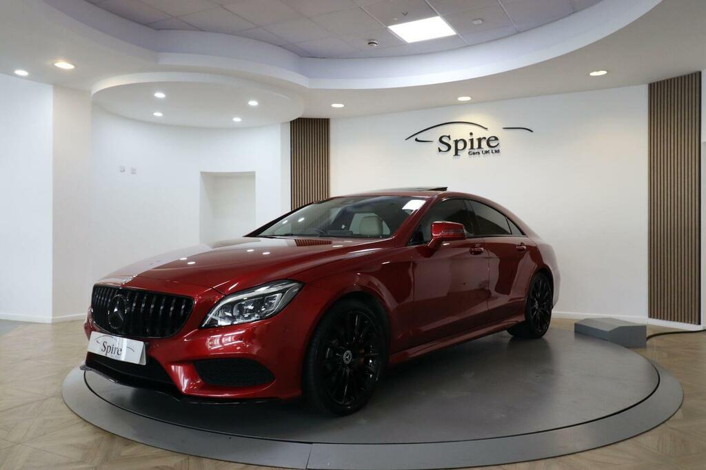 Mercedes-Benz CLS 3.0 Cls350d V6 Amg Line Premium Coupe G-tronic Red