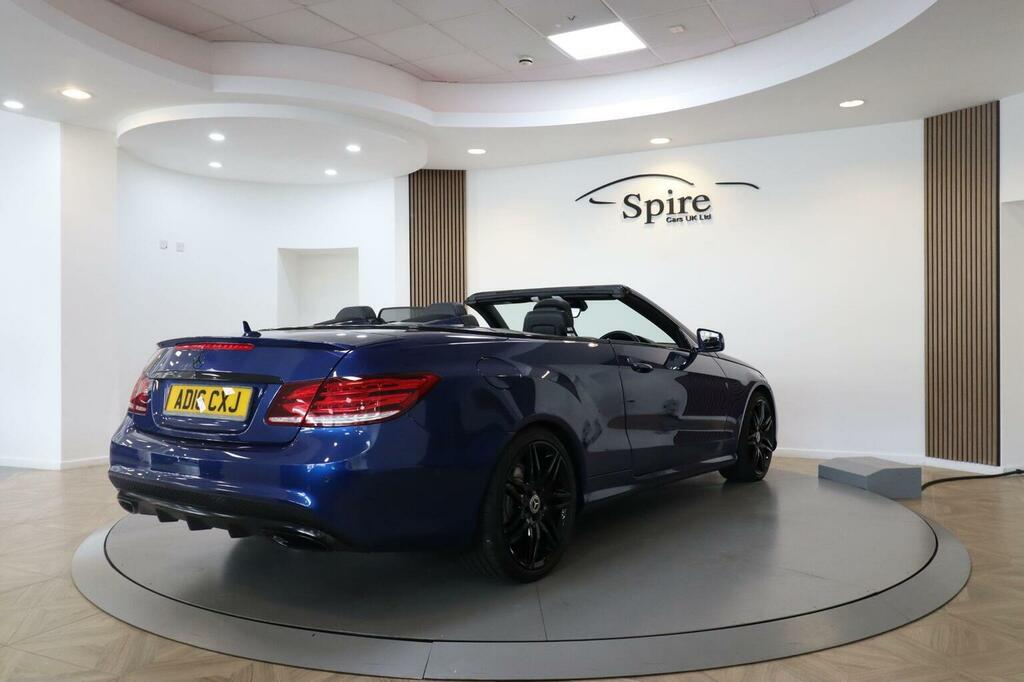 Mercedes-Benz E Class 2.1 E220d Amg Line Edition Cabriolet G-tronic Eur Blue #4