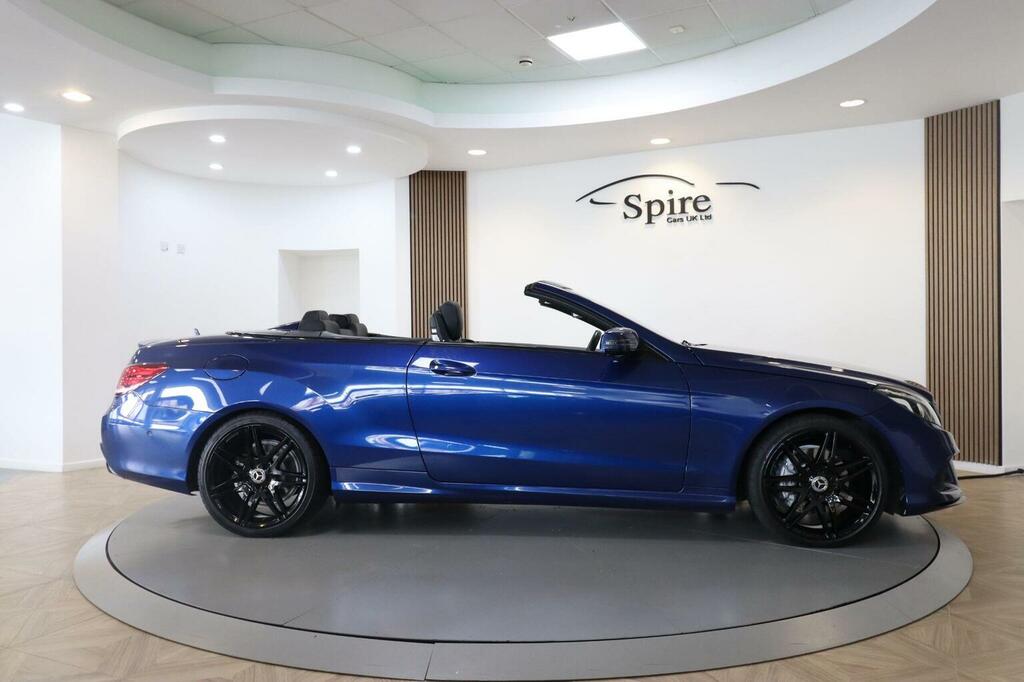 Mercedes-Benz E Class 2.1 E220d Amg Line Edition Cabriolet G-tronic Eur Blue #3