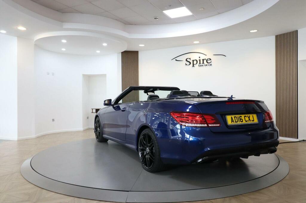 Mercedes-Benz E Class 2.1 E220d Amg Line Edition Cabriolet G-tronic Eur Blue #6