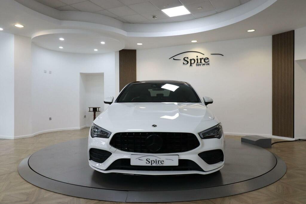 Mercedes-Benz CLA Class 1.3 Cla180 Amg Line Premium Plus 2 Coupe 7G-dct White #2