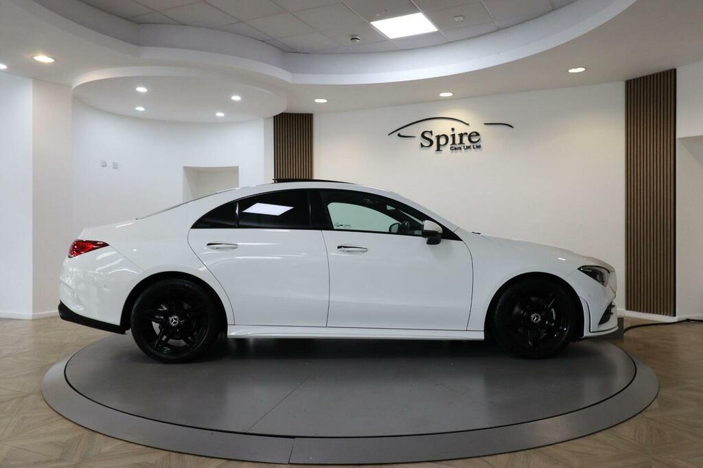 Mercedes-Benz CLA Class 1.3 Cla180 Amg Line Premium Plus 2 Coupe 7G-dct White #4