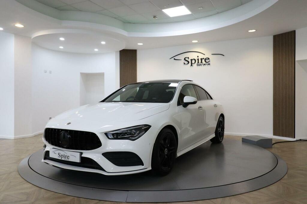 Mercedes-Benz CLA Class 1.3 Cla180 Amg Line Premium Plus 2 Coupe 7G-dct White