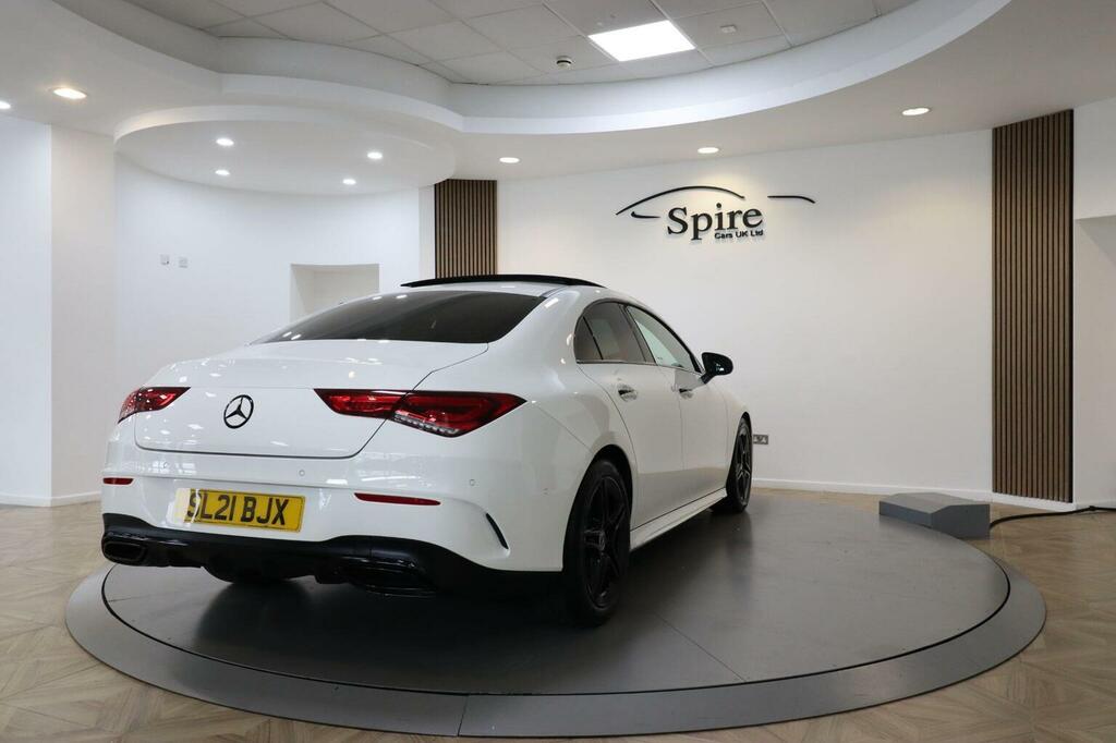 Mercedes-Benz CLA Class 1.3 Cla180 Amg Line Premium Plus 2 Coupe 7G-dct White #5