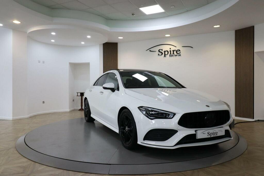 Mercedes-Benz CLA Class 1.3 Cla180 Amg Line Premium Plus 2 Coupe 7G-dct White #3