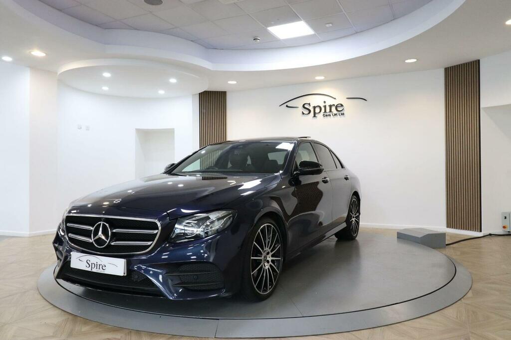 Mercedes-Benz E Class 2.0 E300d Amg Line Night Edition Premium Plus G- Blue